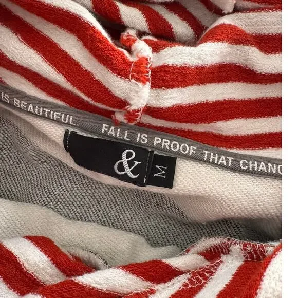 Ampersand Avenue Double Hoodie Medium Stripe - Picture 3 of 9